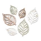 nachu leaf детали 24 шт MIX ZE001082 детали декора материалы дерево детали, ротанг мяч 