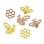  мед Be детали 18 шт MIX ZE001101 детали декора материалы дерево детали, ротанг мяч 