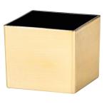  pra be металлик Cube MSsin Gold GS006007-018 ваза для цветов ваза пластик акрил ваза для цветов 