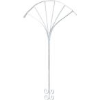 大特価 YDM インテリアチャ−ム扇 Ｗ MCY-0488 花器 花瓶 ブリキ アイアン