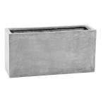 直送 クレイ TERRA-MENT_High Rectangle 80 LIGHT GRAY 910-307-181 ガーデニング 園芸用品 プランター グラスファイバー