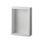 クレイ ＢＯＸ ｆｒａｍｅ 《2》_30Ｌ21Ｗ8Ｈ WHITE 680-877-100 花器 花瓶 フラワーフレーム