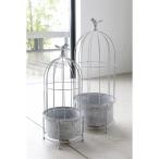  цветочный горшок модный день ограничение 07ko отдушина сад aru Jean te растения клетка 2 позиций комплект BL-01 садоводство садоводство сопутствующие товары цветок pot железный жестяная пластина горшок 