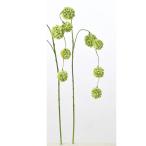 造花 アスカ ボンボンスプレー×9 グリーン A-33102-051A 造花枝物 その他の造花枝物