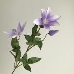 造花 アスカ クレマチス×2 つぼみ×1 ライトラベンダー A-34699-16 造花 花材「か行」 クレマチス