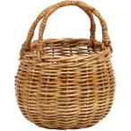 日限定07 SG Wonder zone Ｌａｃａｋ　Ｂａｓｋｅｔ丸型かごバッグＳ 105-003 かご バスケット 花かご フラワーバスケット