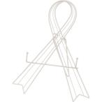 NatureDesigns リボンイーゼル 40438 ホワイト 2個 店舗ディスプレイ 店内装飾 店舗インテリア 雑貨 イーゼル