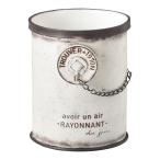 友膳 ポルトミーヌポットＷ UN1009 園芸用品 植木鉢 フラワーポット アイアン ブリキ鉢