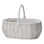 友膳 ガンセトワイドバスケットSAW KM684 かご バスケット フェイク素材バスケット