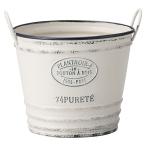  цветочный горшок модный . сервировочный поднос план towa-ru Circle MW UE225 садоводство садоводство сопутствующие товары цветок pot железный жестяная пластина горшок 