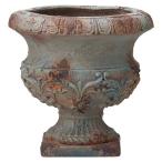 ショッピング鉢 友膳 ブロカントカップBL MG214 植木鉢 おしゃれ ガーデニング 園芸用品 フラワーポット セメント鉢