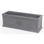 日限定07 村田屋産業 ロングプランターフォレストＳ Ｂｒｉｔｉｓｈ Ｇｒａｙ 3758 ガーデニング 園芸用品 プランター セメント