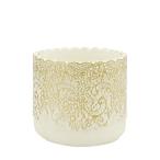  цветочный горшок модный CARNAC Celine гонки Mini раунд M-WH белый CQ006WH садоводство садоводство сопутствующие товары цветок pot цемент горшок 