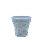 CARNAC ボールドアラベスクベーシックＳ−ＢＬ ブルー FC031BL ガーデニング 園芸用品 植木鉢 フラワーポット 合成樹脂鉢