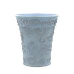 ショッピングボールド CARNAC ボールドアラベスクトールＬ−ＢＬ ブルー FC034BL ガーデニング 園芸用品 植木鉢 フラワーポット 合成樹脂鉢