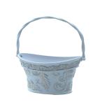 ショッピングボールド CARNAC ボールドアラベスクバスケットＢＬ ブルー FC039BL ガーデニング 園芸用品 植木鉢 フラワーポット 合成樹脂鉢