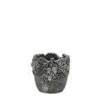  цветочный горшок модный CARNAC L meei кукуруза M-BS черный × серебряный SQ12BS садоводство садоводство сопутствующие товары цветок pot цемент горшок 