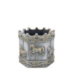 CARNAC L meme Lee go- Land 02-S-BG черный × Gold SQ03BG цветочный горшок модный садоводство садоводство сопутствующие товары цветок pot цемент горшок 