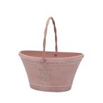CARNAC ジャルダンバスケットBR ブラウン FC48BR ガーデニング 園芸用品 植木鉢 フラワーポット 合成樹脂鉢