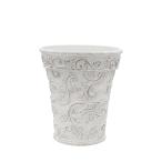 CARNAC ボールドアラベスクトールS-WH ホワイト FC033WH ガーデニング 園芸用品 植木鉢 フラワーポット 合成樹脂鉢