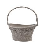 CARNAC ボールドアラベスクバスケットDB ダークブラウン FC039DB ガーデニング 園芸用品 植木鉢 フラワーポット 合成樹脂鉢