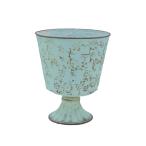 CARNAC Bloom бокал L-GR зеленый HSBL09GR садоводство сопутствующие товары цветочный горшок цветок pot железный жестяная пластина горшок 