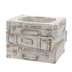 CARNAC Vintage багажник pot B-WH белый GG2602WH садоводство садоводство сопутствующие товары цветочный горшок цветок pot цемент горшок 