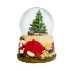 日限定07 丸和貿易 LEDスノードーム ミュージック トレイン 4009623-05 店内装飾 クリスマスディスプレイ スノードーム 卓上LED