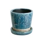 ������08 ����ȥ� ���顼 ���졼���� �ݥå� �ߥåɥʥ��ȥ֥롼 CH13-G476MBL ����ȭ ������� �����ǥ˥� ������� �ե��ݥå� �ƥ饳�å� �ǾƤ�