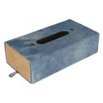 日限定08 ダルトン FOLDABLE TISSUE BOX LIGHT DENIM H20-0155LDM 店舗ディスプレイ 店内装飾 雑貨 生活雑貨