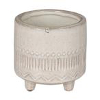 ������08 ����ȥ� STONEWARE POT WITH LEGS M G20-0197M ����ȭ ������� �����ǥ˥� ������� �ե��ݥå� ������ȭ