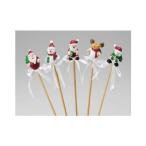  H two o- красочный Рождество pick 5 вид ассортимент HX30805 30шт.@ цветок pick Рождество pick 