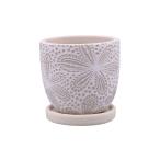  день ограничение 07 DELLKI голубой me pot B-S-WH KL45WH цветочный горшок модный садоводство садоводство сопутствующие товары цветок pot цемент горшок 