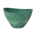 LEAD STYLE овальный pot 20 glass green LSP-53230 ваза для цветов ваза пластик акрил ваза для цветов 