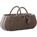 ミュールミル ジェミニバスケットオブロンググレイ CV-010Gy 2個 かご バスケット フェイク素材バスケット