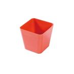 日限定07 秦貴 エコ花器 彩Ｆ-5Ａ NO.2 レッド 花器 花瓶 プラスチック アクリル花器