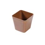 日限定07 秦貴 エコ花器 彩Ｆ-5Ａ NO.9 ブラウン 花器 花瓶 プラスチック アクリル花器