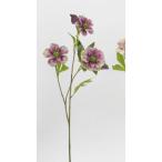 造花 ビダヤコム ノーブルクリスマスローズ ラベンダー V23162-011L 6本 造花 花材「か行」 クリスマスローズ