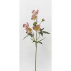 造花 ビダヤコム クリスマスローズスプレー ダーク ピンク V24208-149DK P 12本 造花 花材「か行」 クリスマスローズ