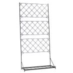  прямая поставка дом стиль посадочная машина шт. есть забор высокий a-ga il черный IF-FP007BLK садоводство сопутствующие товары садовая мебель мебель решетка забор 