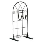  прямая поставка дом стиль железный производства шланг вешалка Classic черный JK-805 садоводство сопутствующие товары садоводство смешанные товары орнамент шланг держатель 