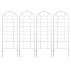  прямая поставка дом стиль Classic забор 150 low модель 4 листов комплект белый YB015L-4P-WHT садоводство сопутствующие товары садовая мебель мебель решетка забор 