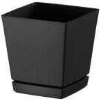  Yamato pra .kenchi low pot plate есть 5 номер черный садоводство сопутствующие товары цветочный горшок цветок pot пластик горшок 