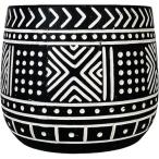 welzoto соперник pot черный WC1732-007130BK садоводство сопутствующие товары цветочный горшок цветок pot керамика керамика горшок 