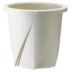 大和プラスチック 根はりポット18型ホワイト 園芸用品 植木鉢 フラワーポット プラスチック鉢