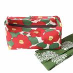 Yahoo! Yahoo!ショッピング(ヤフー ショッピング)布ナプキンポーチ 椿柄 ポーチ 布ナプキン たっぷり Lサイズ おむつポーチ