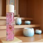 仏花 プリザーブドフラワー ミニ ミニ仏壇 和風 ハーバリウム 仏壇花 光る きれい ハーバリウム仏花 彼岸 お供えの花 お彼岸 御供物 お悔やみ 家具調【水明華 中