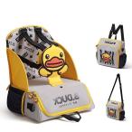 ベビーチェアにもなる！ カワイイDUCK 多機能マザーズバッグリュックサック ショルダー おむつ替え対応 椅子機能付き