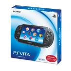 ショッピングPlayStation PlayStation Vita (プレイステーション ヴィータ) 3G/Wi-Fiモデル クリスタル・ブラック 限定版 (PCH-1100AB01)