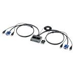  Sanwa Supply (Sanwa Supply) персональный компьютер переключатель (emyu рацион не установлен * под рукой переключатель имеется ) SW-KVM2UUSN2 черный 